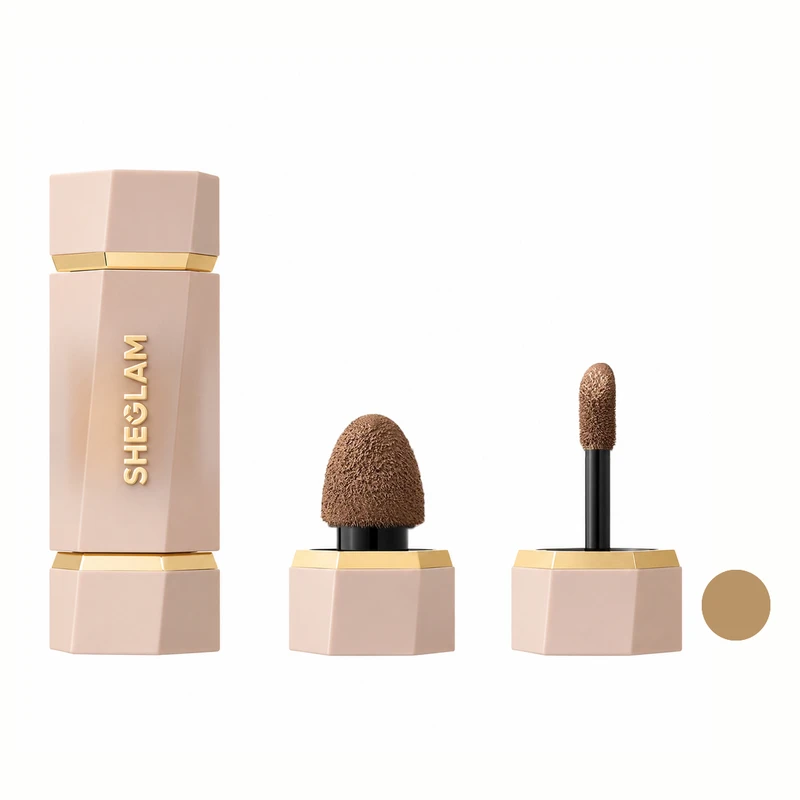 کانتور مایع دو سر شیگلم مدل Precision Sculpt Liquid Contour Duo رنگ Clay مناسب انواع پوست