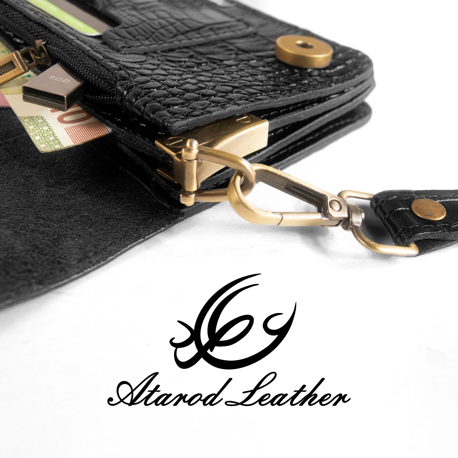 ست هدیه چرم عطارد مدل چرم طبیعی کد A84 -  - 7