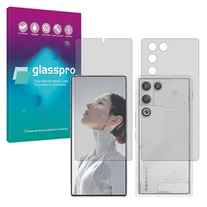 Glass Pro Hydrogel model Matte Screen Protector for ZTE nubia RedMagic 11 Air mobile phone along with the back protector
