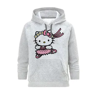 هودی زنانه مدل کیتی کد J225 رنگ طوسی