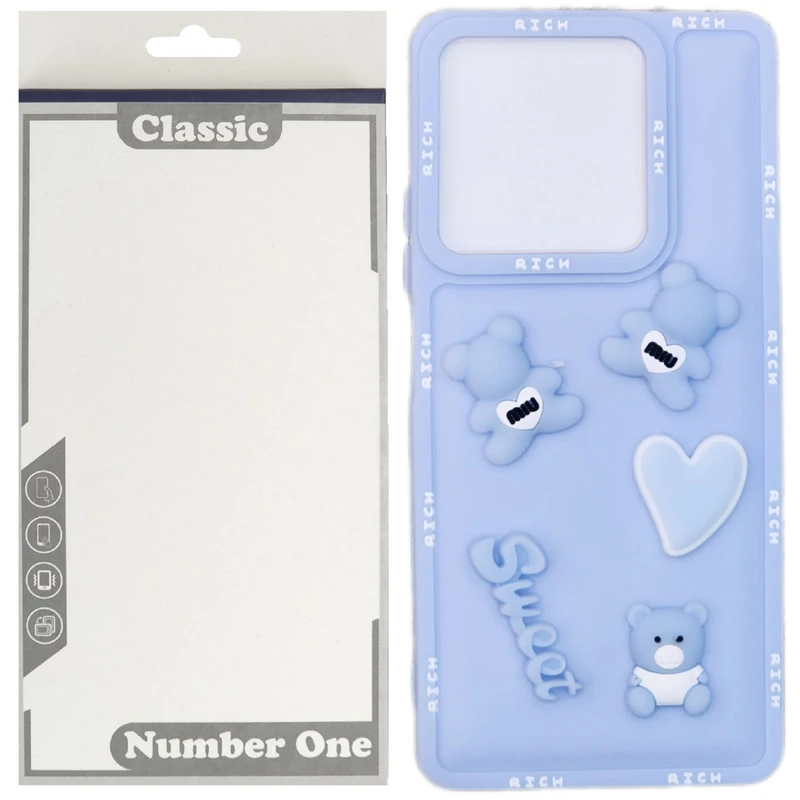 کاور کلاسیک مدل عروسکی طرح Sweet NEW کد KHO.746 مناسب برای گوشی موبایل شیائومی REDMI NOTE 13 PRO 5G