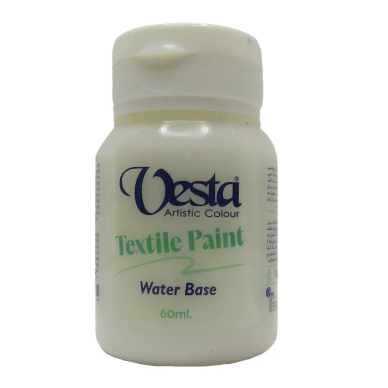 رنگ پارچه وستا مدل ti-600 حجم 60 میلی لیتر