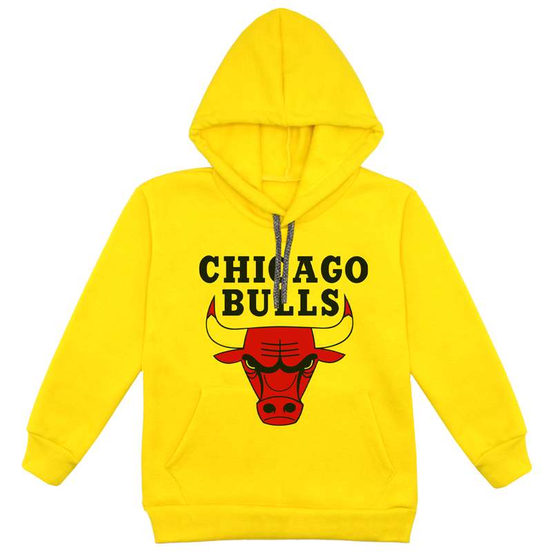 هودی پسرانه مدل شیکاکو F107 رنگ زرد