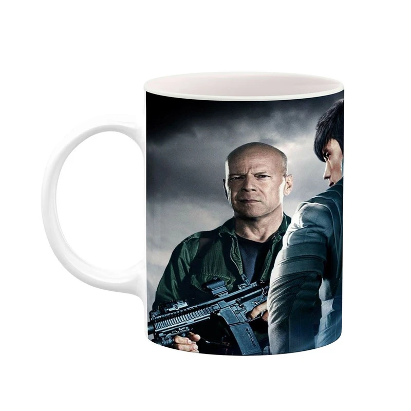 ماگ کاکتی طرح بروس ویلیس Bruce Willis مدل mgh25377