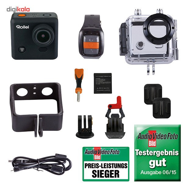 دوربین فیلمبرداری ورزشی Rollei مدل 410Black