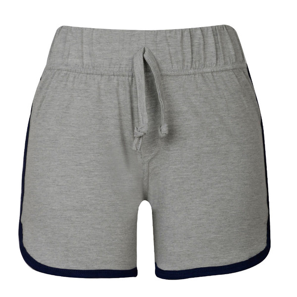 شلوارک زنانه دل مد گروپ مدل 249015415 رنگ طوسی