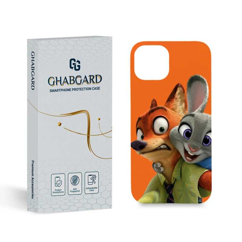 کاور قاب گارد مدل زوتوپیا مناسب برای گوشی موبایل اپل iPhone 14