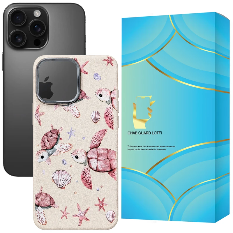 کاور قاب گارد لطفی مدل TURTMAS مناسب برای گوشی موبایل اپل iPhone 16 Pro Max