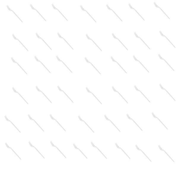 چنگال یکبار مصرف مدل تابان بسته 50 عددی