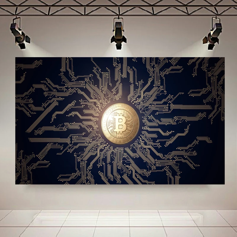 تابلو شاسی طرح ارزدیجیتال مدل شبکه BTC کد PD855