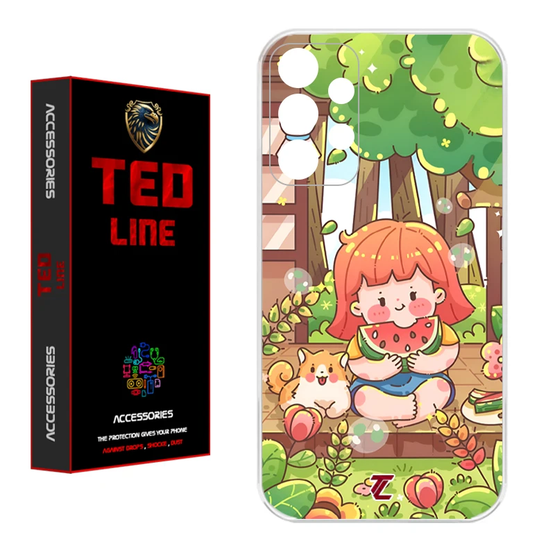 کاور تدلاین طرح دختر هندونه ای کد 1180 مناسب برای گوشی موبایل سامسونگ Galaxy A53