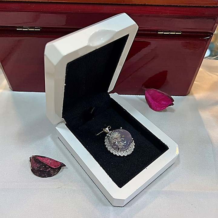 آویز گردنبند نقره زنانه مدل شجر بهاری کد glsr-25700