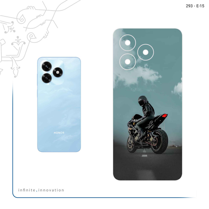 برچسب پوششی ماهوت مدل Motorcycling مناسب برای گوشی موبایل آنر X5c