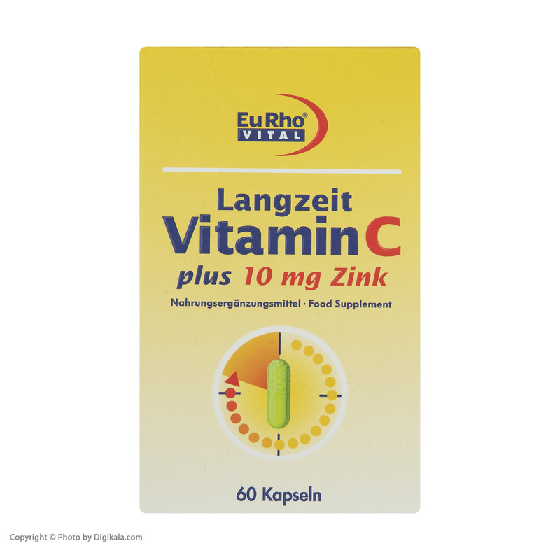 کپسول ویتامین ث یوروویتال بسته 60 عددی
