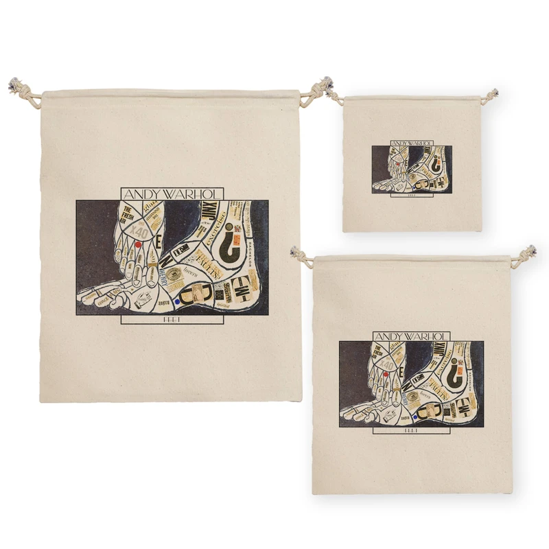 نظم دهنده ترمه طراحان ایده مدل پاها از وارهول کد art0832 مجموعه سه عددی