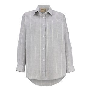 مانتو زنانه السانا مدل ایلایدا کد 220603 رنگ طوسی