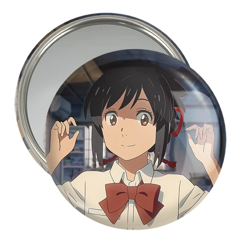 آینه جیبی خندالو مدل میتسویا میامیزو انیمه یورنیم Your Name  کد 16261