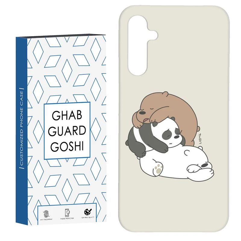 کاور قاب گارد گوشی طرح سه خرس کله پوک کد Dimo-274 مناسب برای گوشی موبایل سامسونگ Galaxy A54