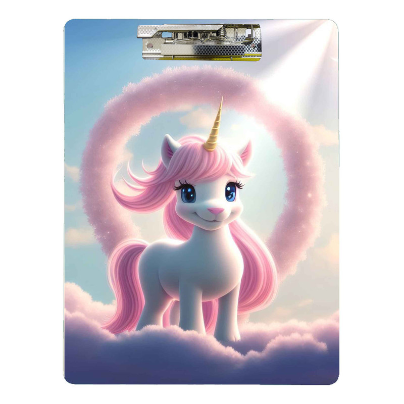 تخته شاسی طرح یونیکورن اسب تک شاخ کد 011 سایز A4