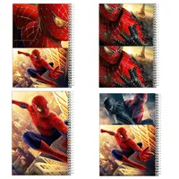 دفتر مشق 50 برگ طرح مرد عنکبوتی کد set46 مجموعه 4 عددی