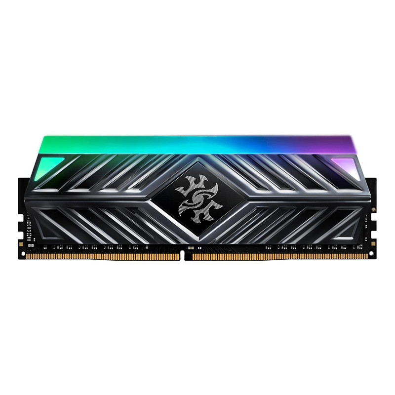 رم دسکتاپ DDR4 تک کاناله 3000 مگاهرتز CL16 ای دیتا ایکس پی جی مدل SPECTRIX D41 RGB ظرفیت 16 گیگابایت