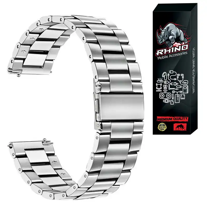 بند راینو مدل 3bead مناسب برای ساعت هوشمند هوآوی Watch GT 2 46mm / Watch GT 3 46mm