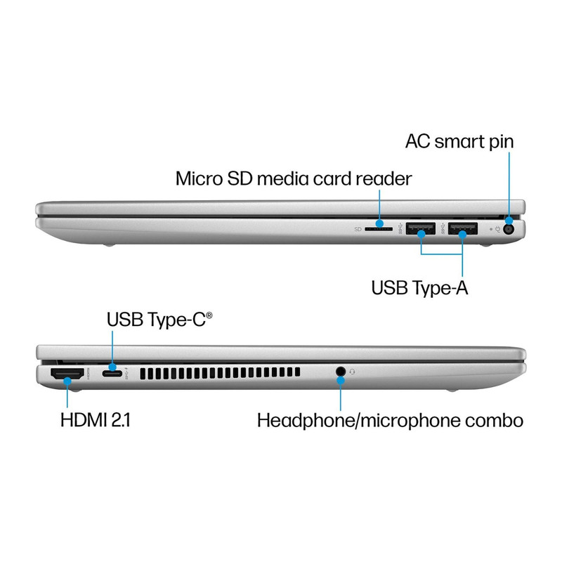 لپ تاپ 14 اینچی اچ پی مدل ENVY X360 14-ES1013DX-Core 5 120U-8GB DDR4-512SSD-W-Touch لپ تاپ 14 اینچی اچ پی مدل ENVY X360 14-ES1013DX-Core 5 120U-8GB DDR4-512SSD-W-Touch