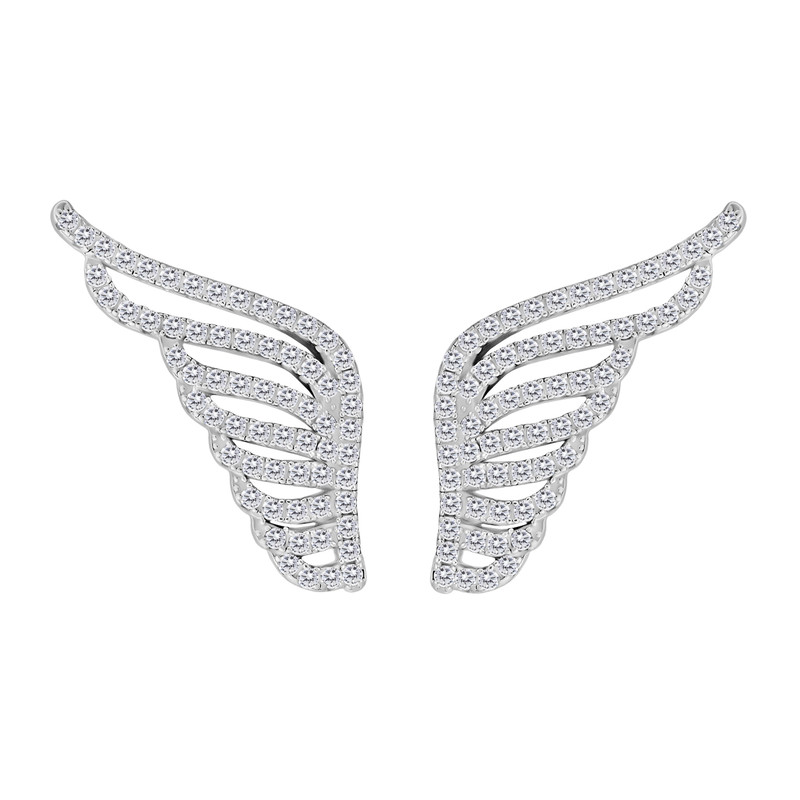 گوشواره نقره زنانه اقلیمه کد EN269