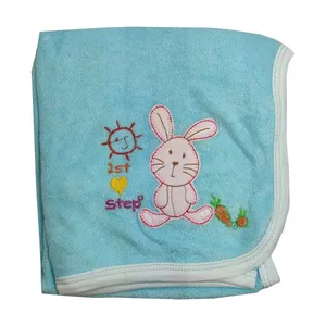 حوله نوزادی وان استپ مدل Happy Kids سایز 70x45 سانتی متر