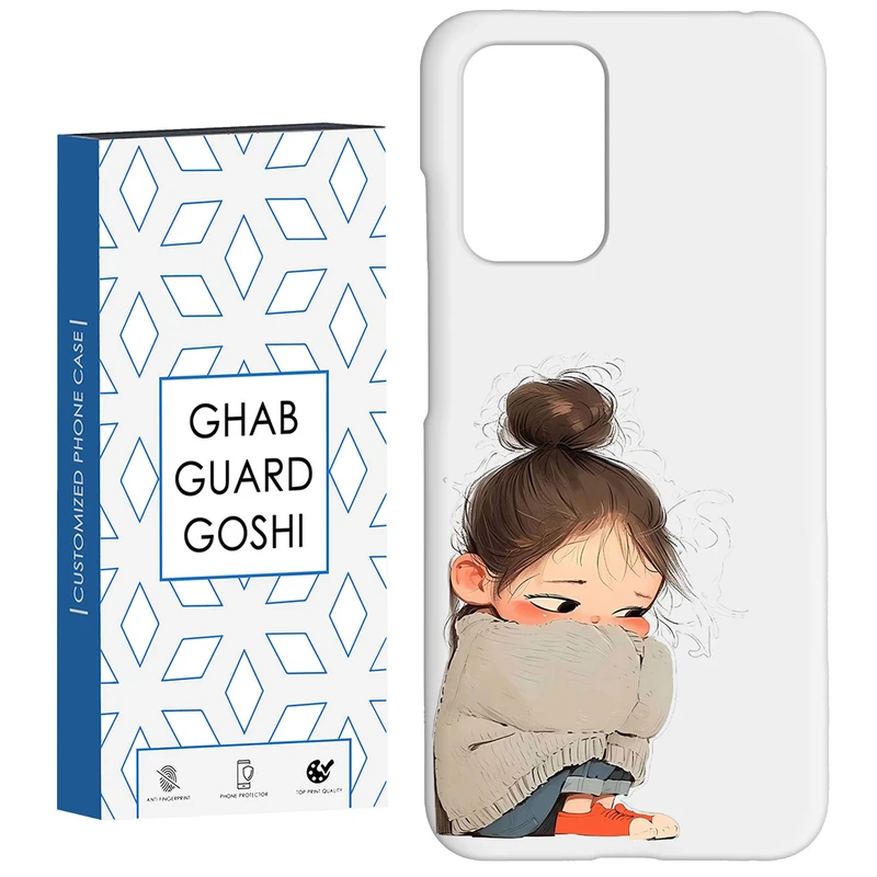 کاور قاب گارد گوشی طرح دختر ملوس کد Dimo-966 مناسب برای گوشی موبایل شیائومی  Redmi 10 