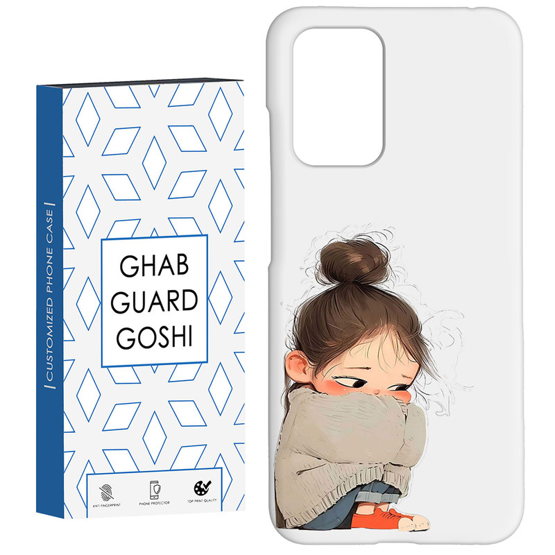 کاور قاب گارد گوشی طرح دختر ملوس کد Dimo-966 مناسب برای گوشی موبایل شیائومی  Redmi 10 