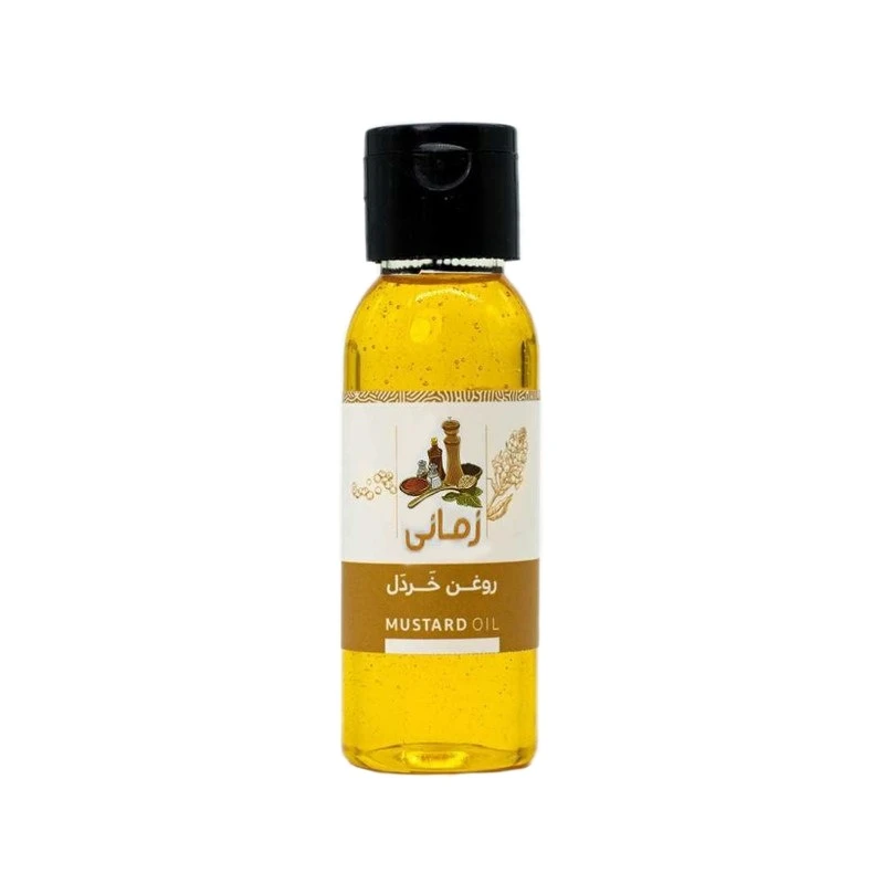 روغن خردل زمانی مدل پرس سرد حجم 130 میلی لیتر