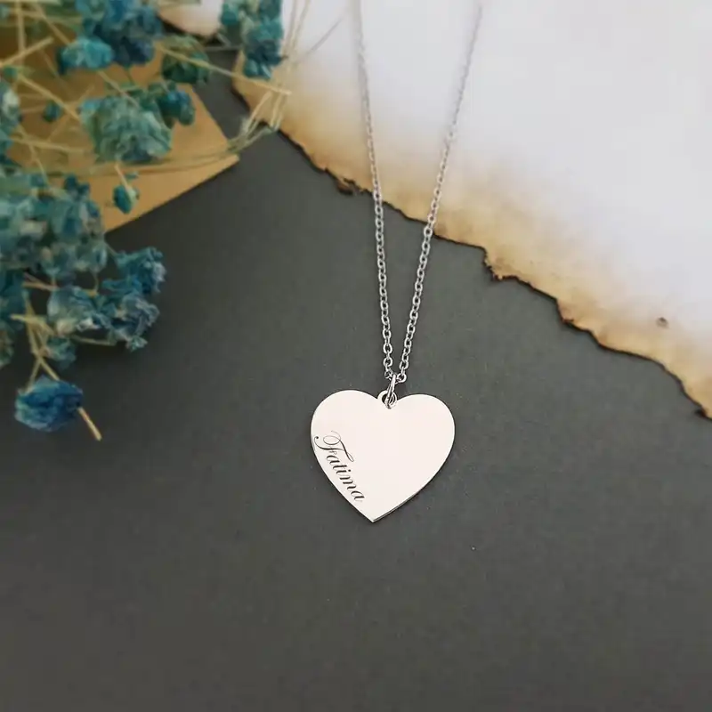 گردنبند نقره زنانه ترمه ۱ مدل فاطیما