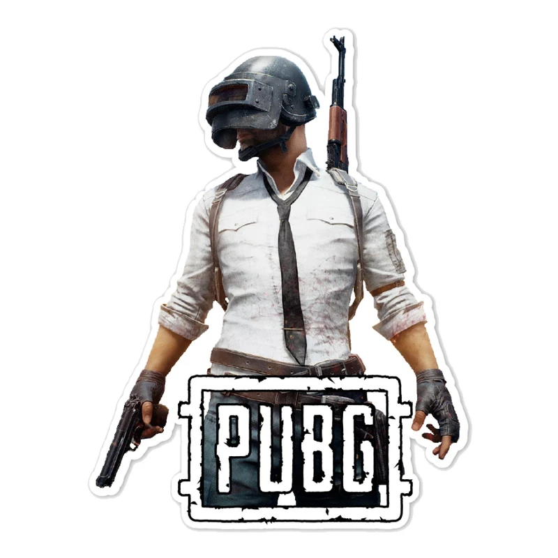 استیکر لپ تاپ طرح PUBG کد ST-94