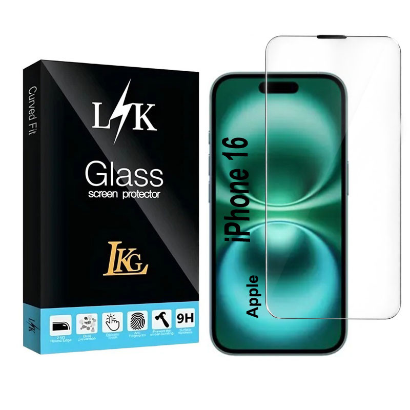 محافظ صفحه نمایش ال کا جی مدل MUVA-LK مناسب برای گوشی موبایل اپل iPhone 16