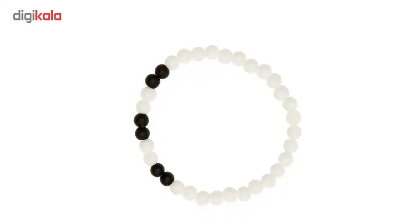 دستبند آرامیس مدل گوی های مشکی کد C201