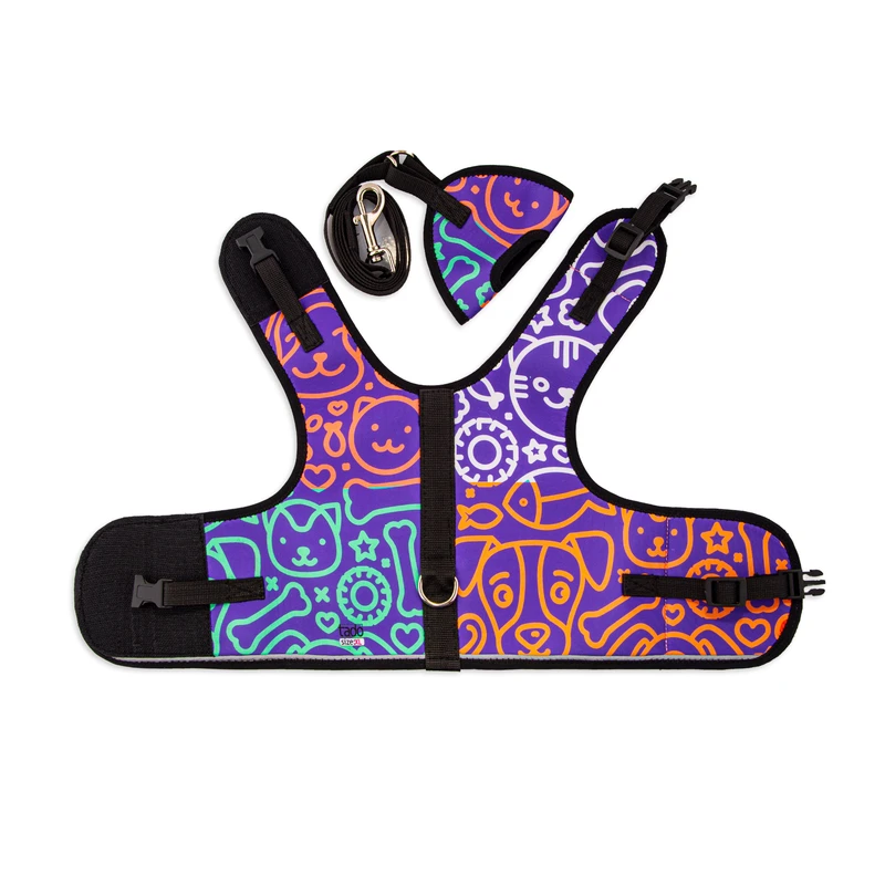 قلاده کتفی سگ و گربه تادو کد S109 سایز S