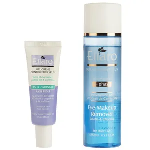 Ellaro Makeup Remover And Eye Contour Gel Pack Of 2
