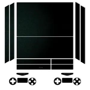 MAHOOT Black-suede Special Sticker for PS4