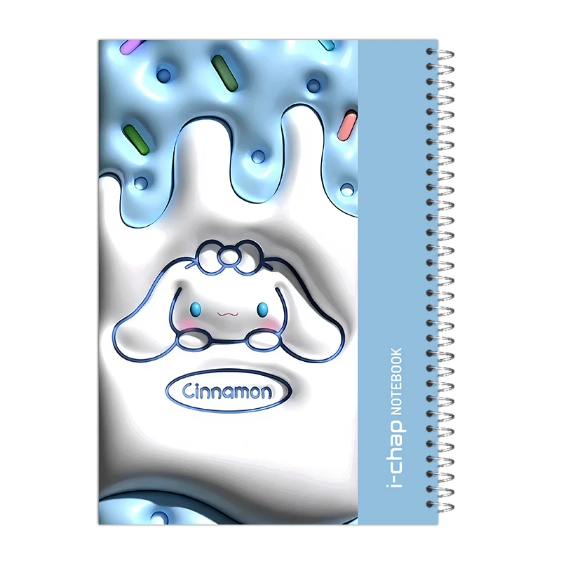 دفتر مشق 80 برگ آی چاپ مدل سینامورول طرح سه بعدی کد 670