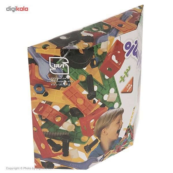 ساختنی فکر آذین مدل هزار سازه باکس 85 قطعه