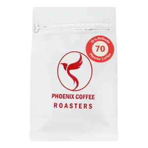 دانه قهوه 70 درصد ربوستا 30 درصد عربیکا قهوه ققنوس - 250 گرم