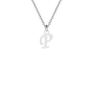 گردنبند نقره زنانه هایکا مدل حرف لاتین P کد n.ha2-34