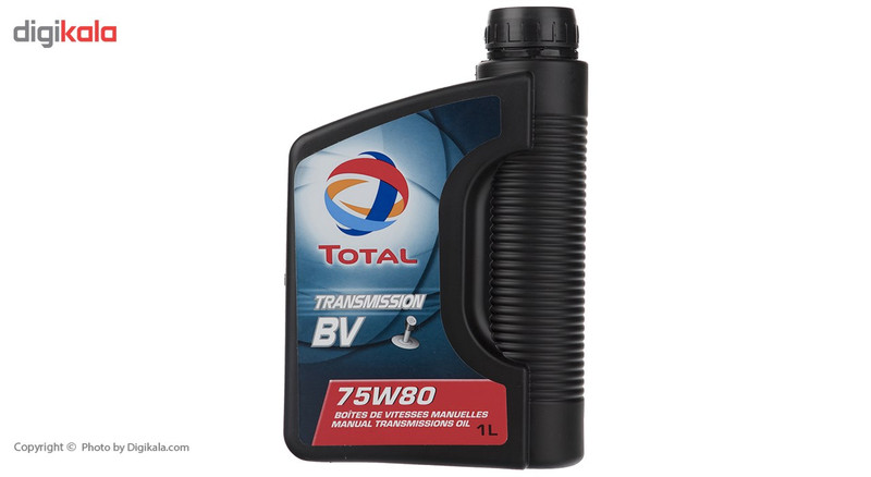 روغن گیربکس خودرو توتال مدل Transmission BV یک لیتری 75W-80