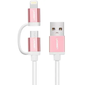 UGreen 30471 USB To microUSB/Lightning Cable 1.5m
