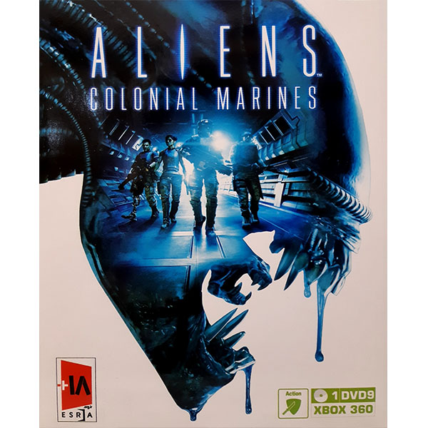 بازی ALIENS COLONIAL MARINES  مخصوص Xbox 360