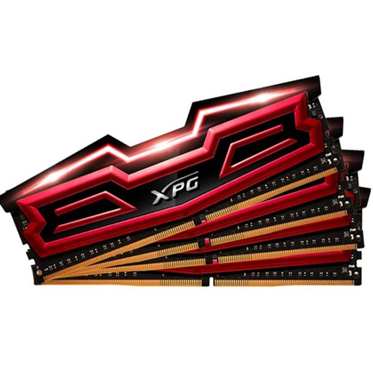 رم دسکتاپ DDR4 چهار کاناله 2400 مگاهرتز CL16 ای دیتا مدل XPG Dazzle ظرفیت 32 گیگابایت