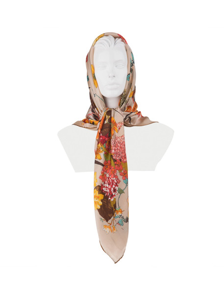 روسری ابریشمی زنانه - رزتی