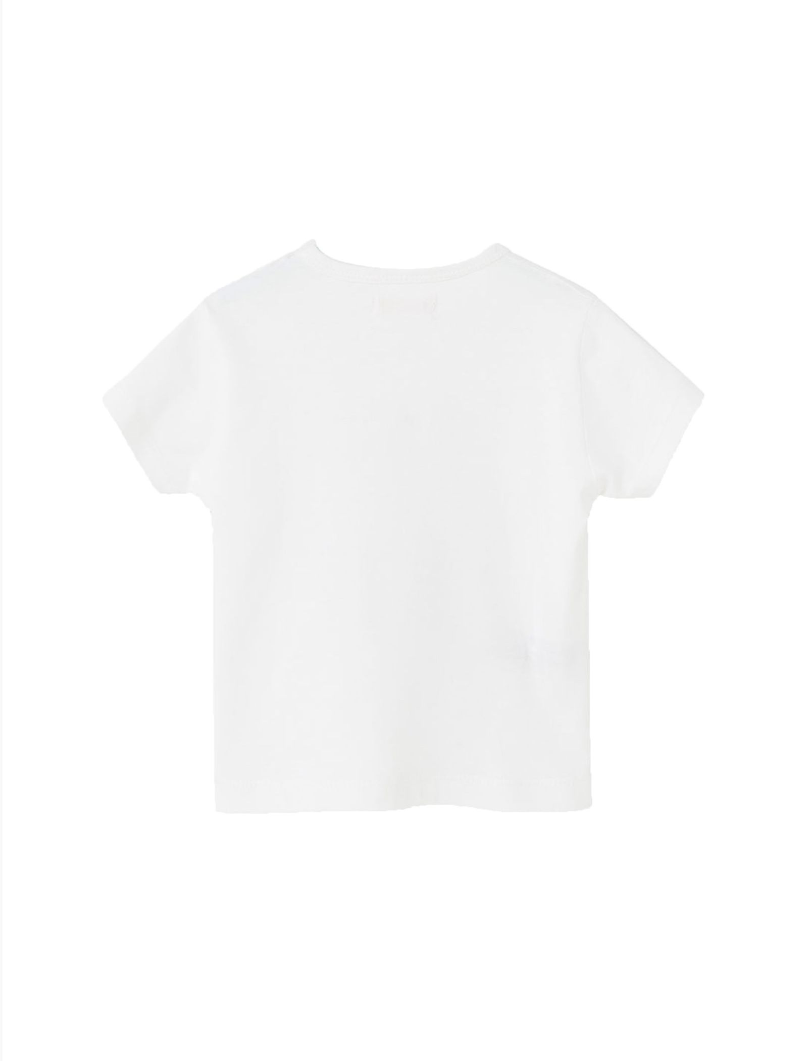 تی شرت نخی نوزادی پسرانه - مانگو - سفيد - 3