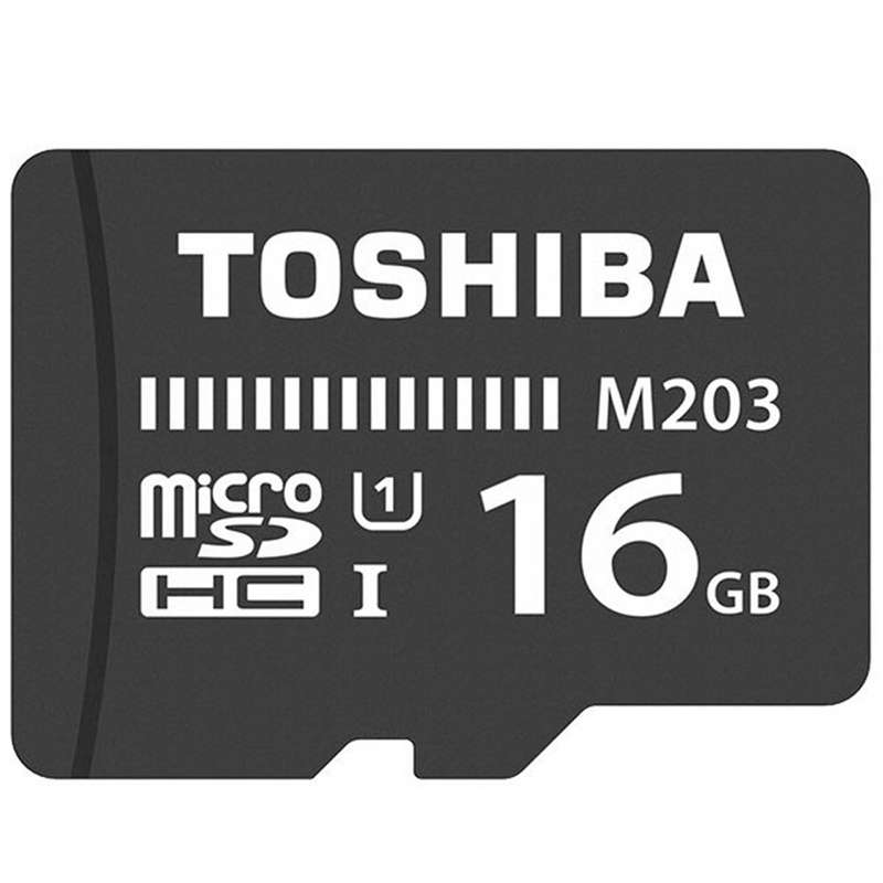 کارت حافظه microSDHC توشیبا مدل M203 کلاس 10 استاندارد UHS-I سرعت 100MBps ظرفیت 16 گیگابایت کارت حافظه microSDHC توشیبا مدل M203 کلاس 10 استاندارد UHS-I سرعت 100MBps ظرفیت 16 گیگابایت
